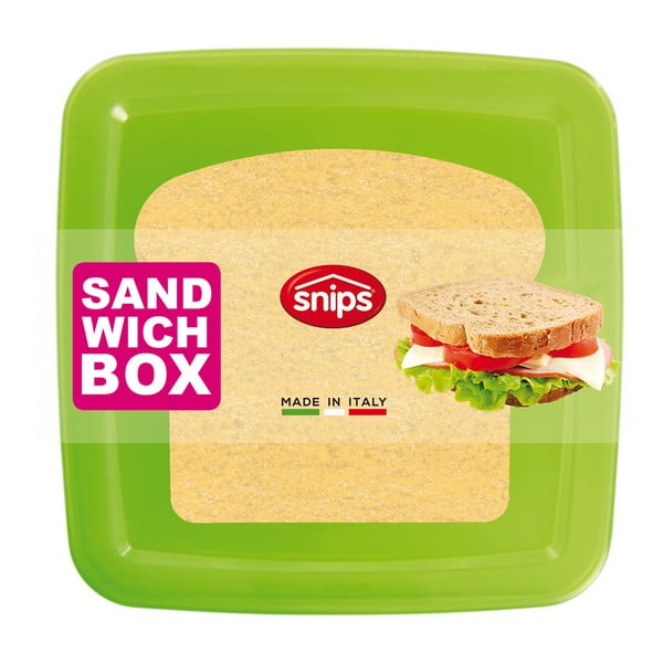 Cutie pentru sandwich Snips Sandwich, 500 ml, verde-image-3