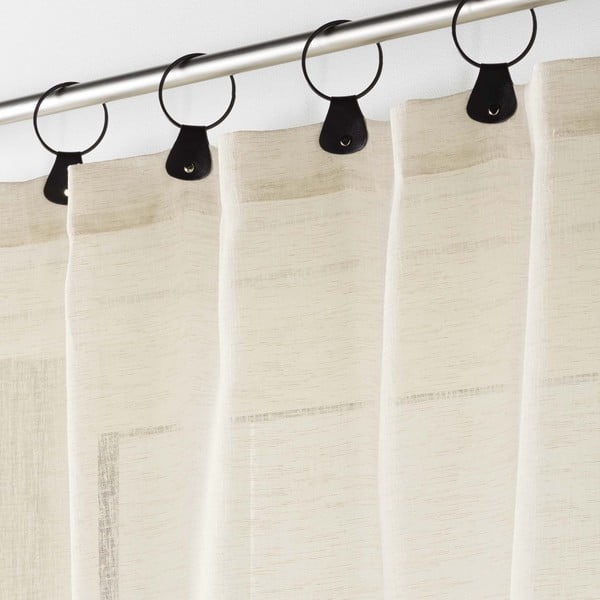 Perdea bej 140x240 cm Linka – douceur d'intérieur-image-1