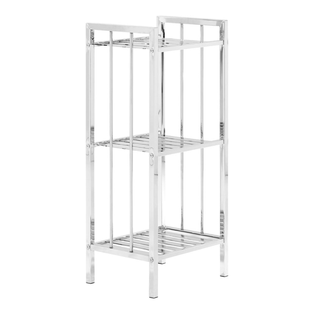 Etajeră de baie argintie 33x73 cm – Premier Housewares