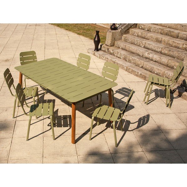 Masă  de grădină din aluminiu 100x180 cm Alicante – Ezeis-image-1