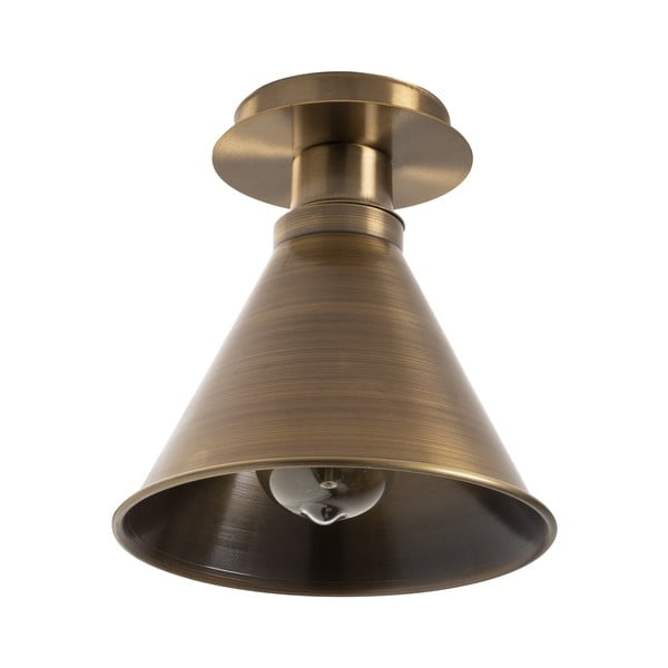 Plafonieră bronz cu abajur din metal ø 20 cm Tramino – Opviq lights-image-2