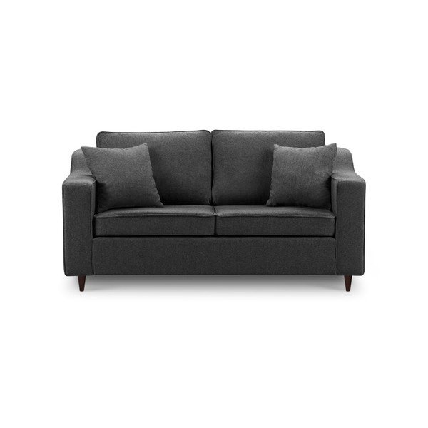 Canapea cu 2 locuri Mazzini Sofas Narcisse, gri antracit-image-2