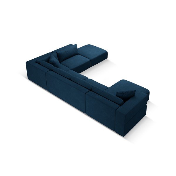 Colțar albastru (cu colț pe partea dreaptă/în formă de "U") Esther – Milo Casa-image-3