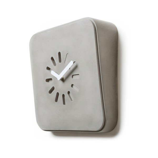 Ceas de perete din beton Lyon Béton Life In Progress-image-4