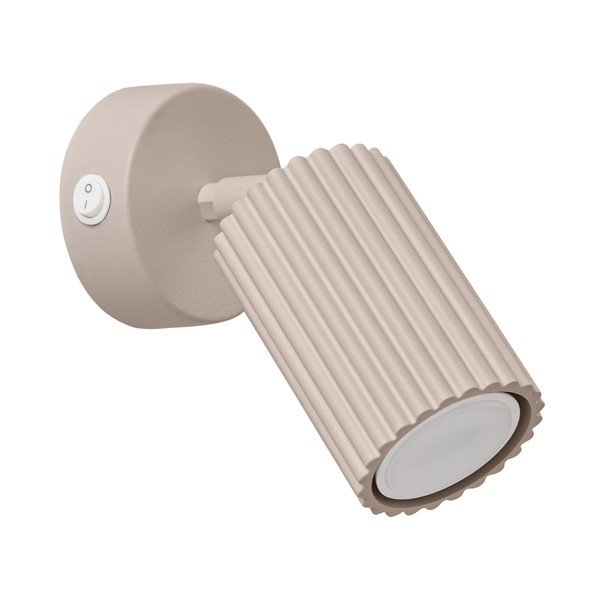 Spot taupe din metal 8x16 cm Gleam – Sollux