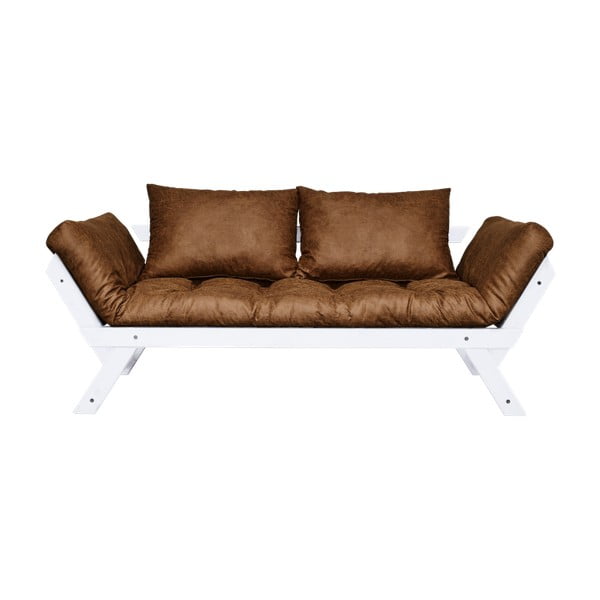 Canapea extensibilă Karup Bebop White/Choco-image-2