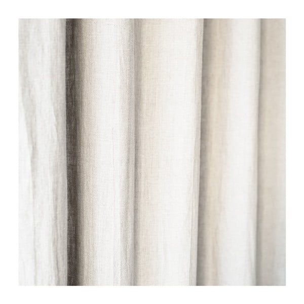 Draperie albă 140x170 cm Night Time – Linen Tales-image-1