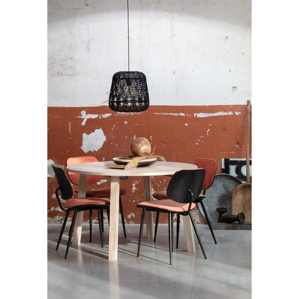 Masă dining extensibilă WOOOD Lange, ⌀ 120 cm-image-1