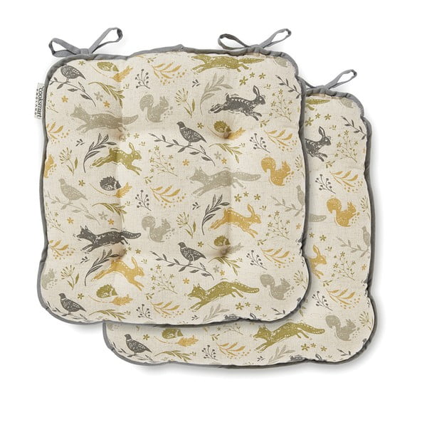 Pernă din bumbac pentru scaun Cooksmart ® Woodland-image-1