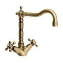 Baterie în culoarea bronzului pentru chiuvetă înaltă Antea – Sapho