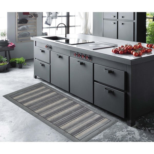 Traversă Floorita Velour, 55 x 190 cm, gri-image-2