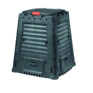 Cutie fără bază pentru compost Keter Mega 650 l, negru