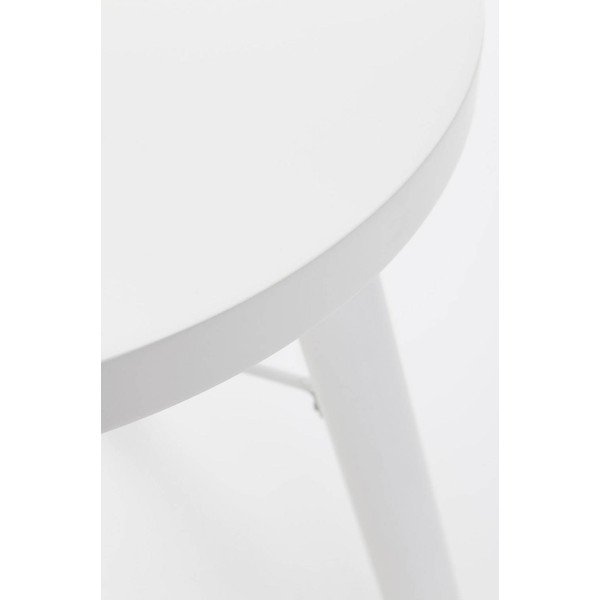 Scaun tip taburet alb Kinna – Jotex-image-2