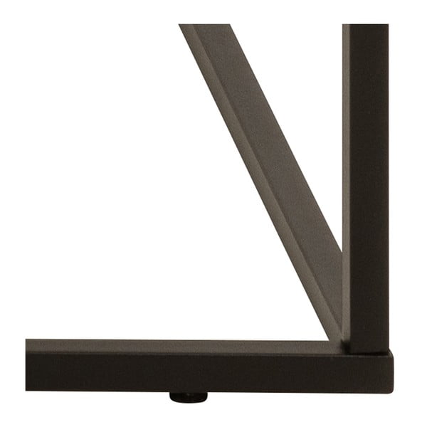 Măsuță de cafea bej cu blat cu aspect de marmură 55x110 cm Barossa – Actona-image-3