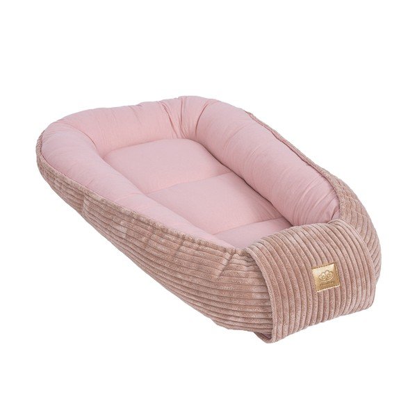 Cuib pentru bebeluș roz 55x83 cm – Meowbaby