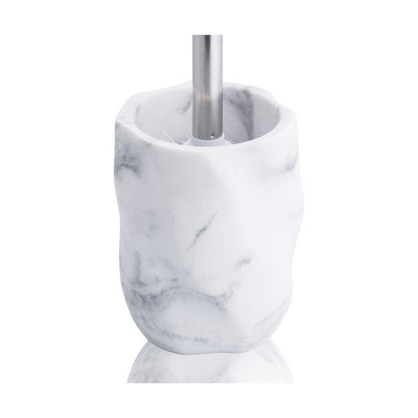 Perie WC albă cu suport din marmură Marble - Tomasucci-image-1