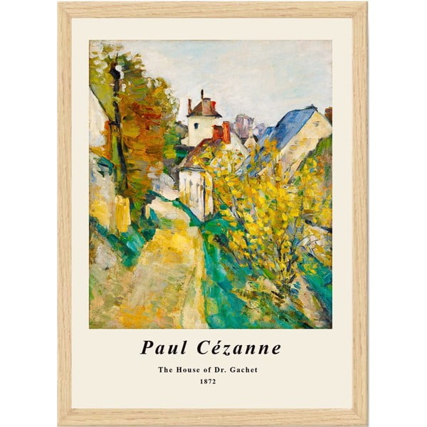 Poster cu ramă 55x75 cm Paul Cézanne – Wallity