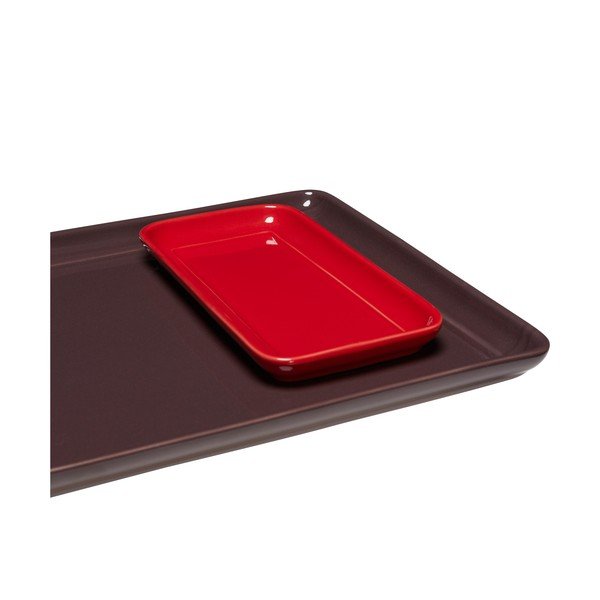 Tăvi decorative 2 buc. din ceramică 35x26 cm Amare – Hübsch-image-4