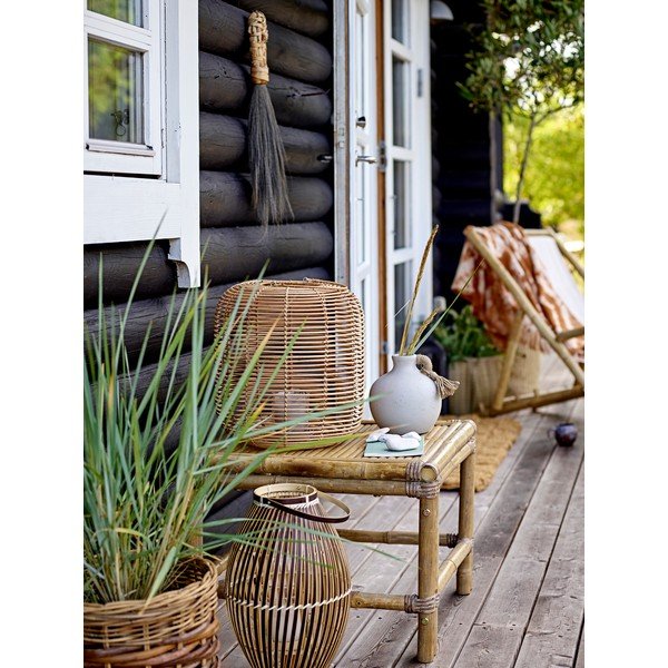 Măsuță de cafea pentru grădină din bambus 55x55 cm Sole – Bloomingville-image-4