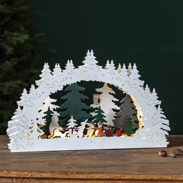 Decorațiune luminoasă de Crăciun Forest Friends – Star Trading-image-1