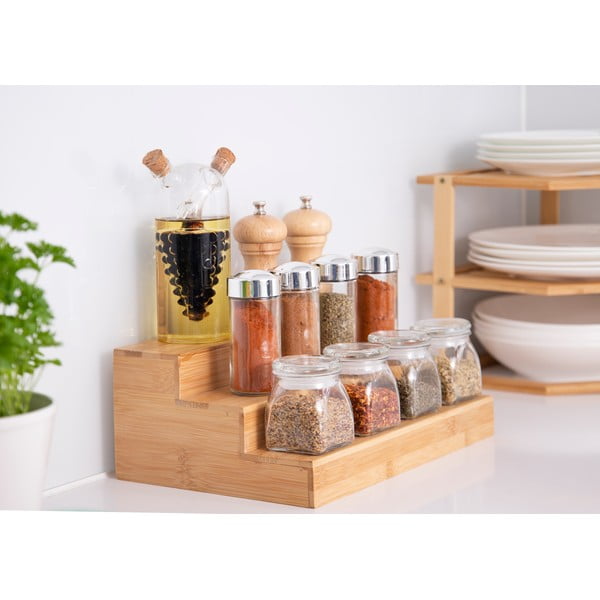 Organizator din bambus pentru condimente Copco - Kitchen Craft-image-1