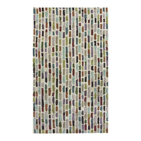 Covor țesut manual nuLOOM Multi Stripes, 122 x 182 cm