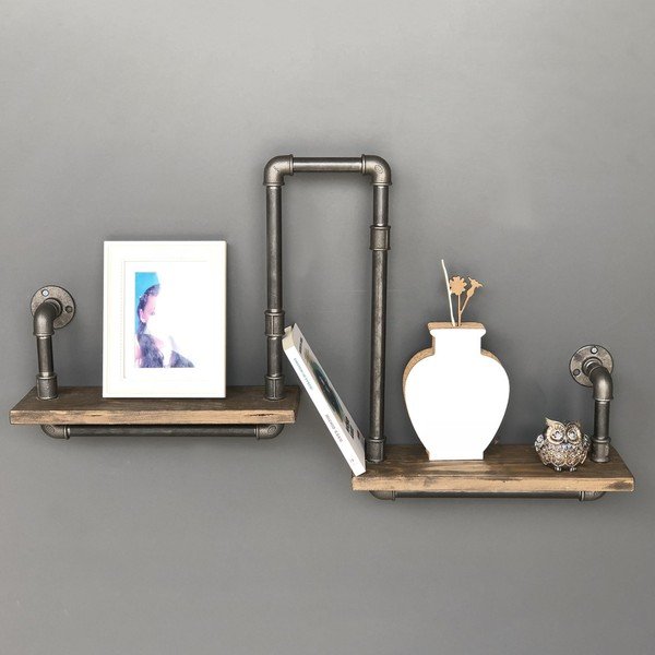 Raft din lemn Borano Pipe-image-3