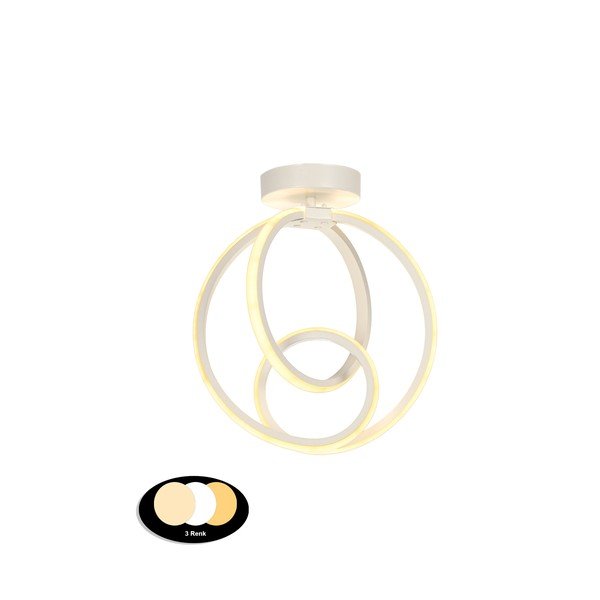 Plafonieră albă LED din metal Neo – Squid Lighting-image-2