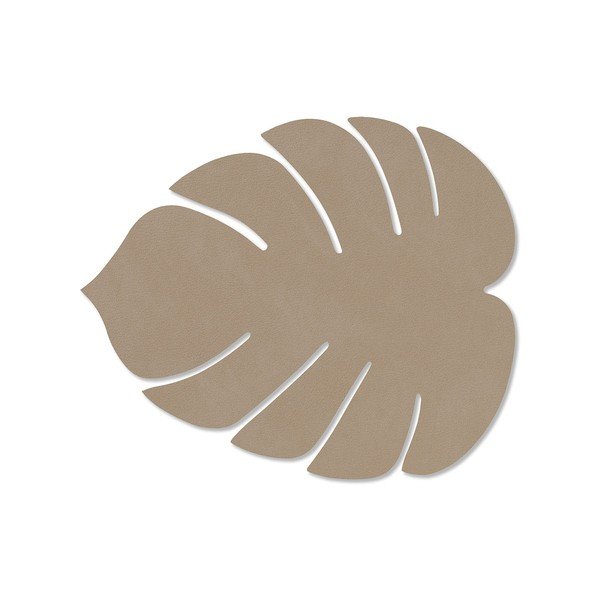 Suport pentru farfurii din piele ecologică 22x26 cm Monstera Leaf Nupo – LIND DNA