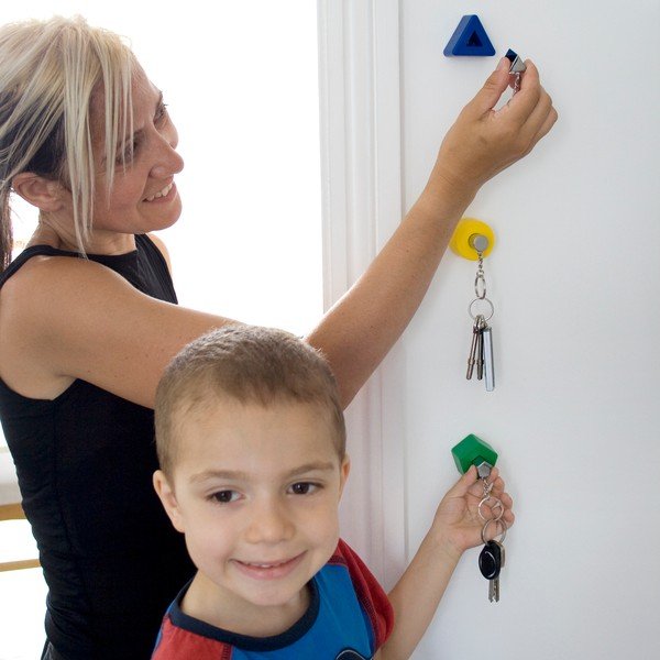 Suport pentru chei Shape, negru-image-4