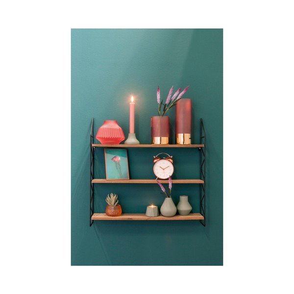 Vază din sticlă PT LIVING, Ø 16 cm, roz-image-2