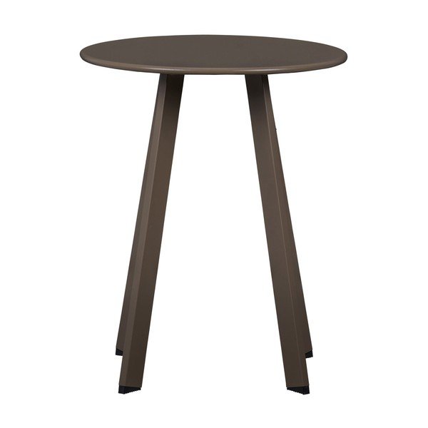 Măsuță de grădină rotundă din metal ø 40 cm Fer – WOOOD-image-1