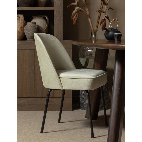 Scaune de dining verde-mentă 2 buc. din catifea Vogue – WOOOD-image-1
