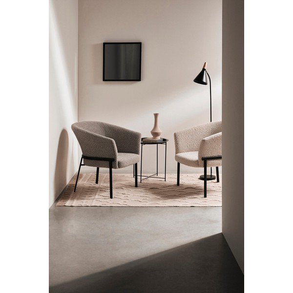 Măsuță auxiliară rotundă din metal ø 47 cm Hilmar – Yes Everyday-image-1