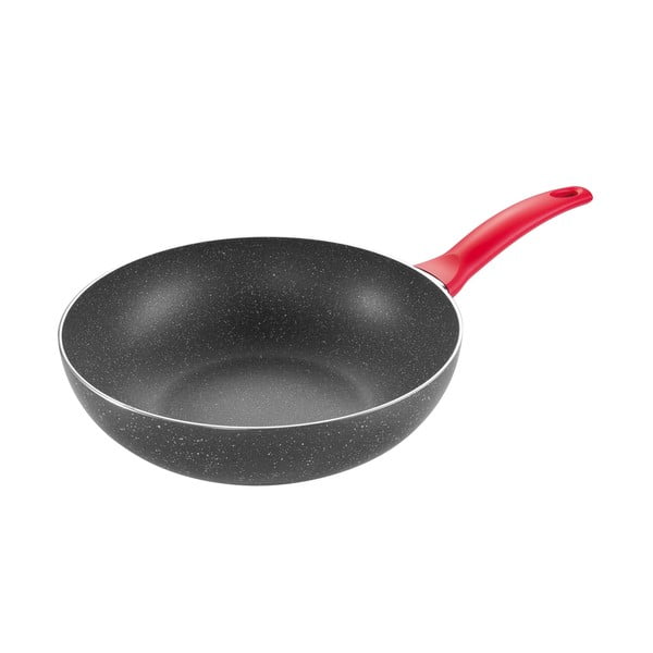 Tigaie de tip wok ø 28 cm Manico  Rosso – Tescoma