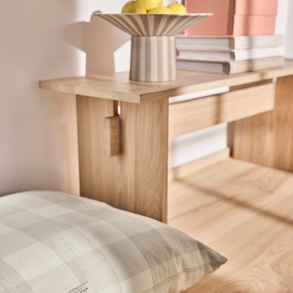 Pat pentru animale de companie bej pentru câini din bumbac 74x60 cm Kyoto – OYOY Living Design-image-2