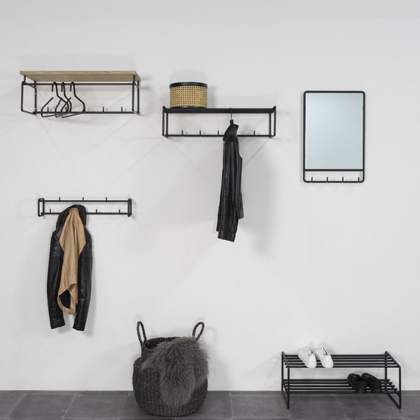 Pantofar negru din metal Clint – Spinder Design-image-1