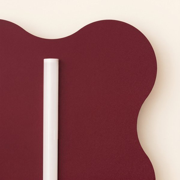 Aplică de perete burgundy din metal KLOVER – Thoro-image-4