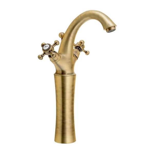 Baterie în culoarea bronzului pentru chiuvetă înaltă Antea – Sapho