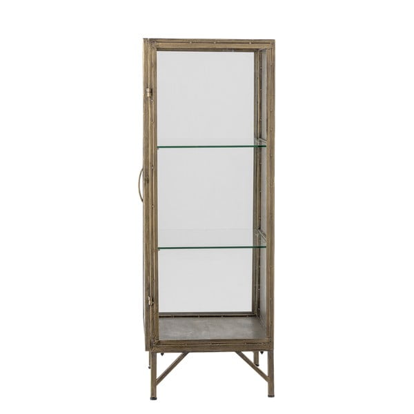 Vitrină aurie din metal 45x110x40 cm Saone – Bloomingville-image-2