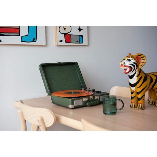 Gramofon Crosley Plus Ostrich, verde închis-image-1