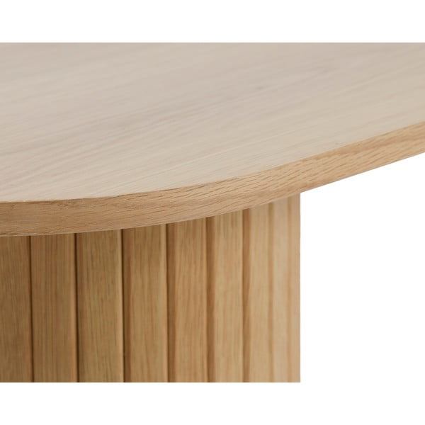 Masă consolă în culoare naturală 40x130 cm Nola – Unique Furniture-image-2