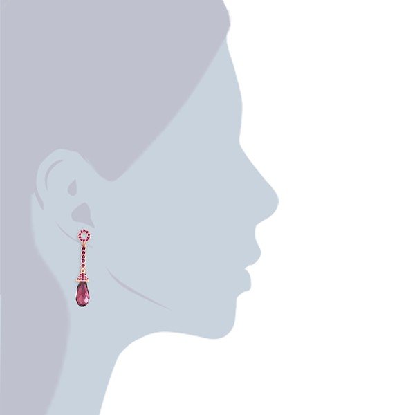 Cercei cu elemente Swarovski Lilly & Chloe Celestes-image-2