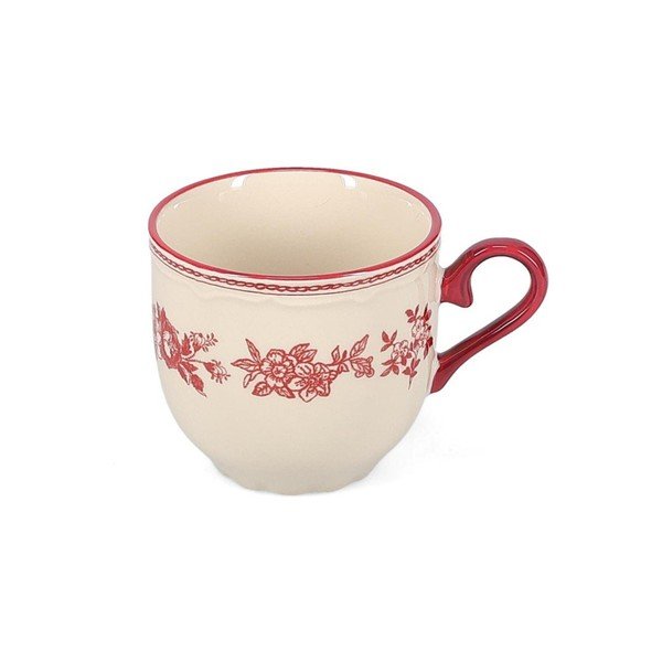 Ceașcă burgundy/fildeș din porțelan 215 ml Cyril – S|P Collection-image-3