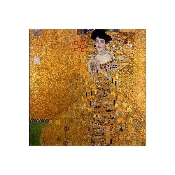 Reproducere tablou Gustav Klimt Adele Bloch-Bauer I, 30 x 30 cm