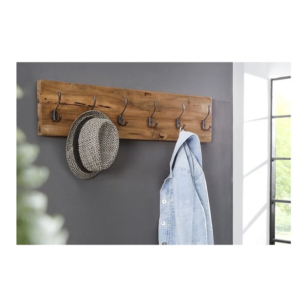 Cuier din lemn de tec HSM collection Railwood-image-1