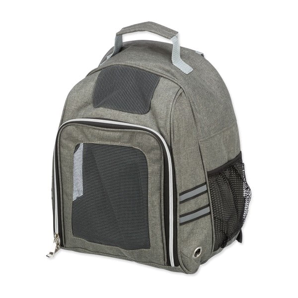Rucsac gri pentru animale de companie 26x38 cm Trixie Dan – Plaček Pet Products