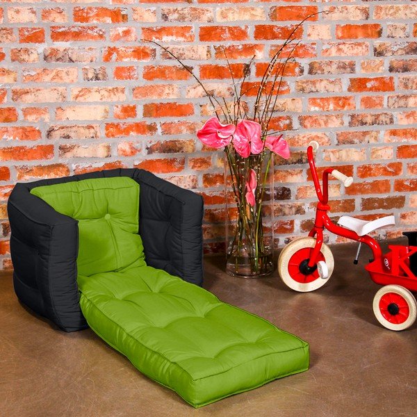 Fotoliu pentru copii Karup Baby Dice Lime/Gray-image-3