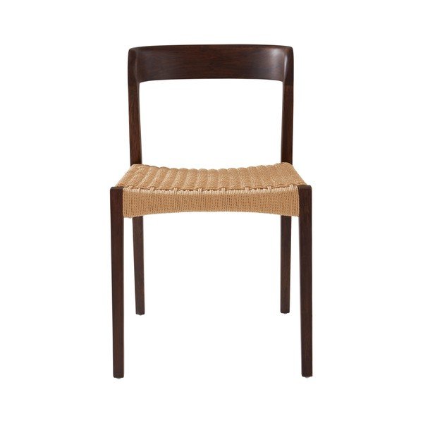 Scaun de dining în culoare naturală din lemn de stejar Vikdalen – Jotex-image-3