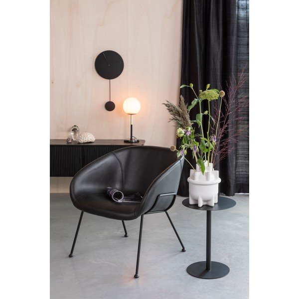 Măsuță auxiliară rotundă din metal ø 35 cm Snow – Zuiver-image-2